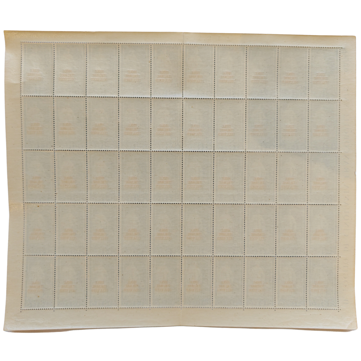 FULL SHEET "CENTENARY OF GIOTTO" · 50 Stamps · 1937